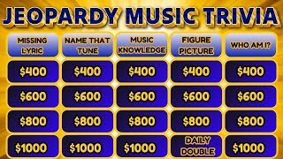 Can You Answer These Jeopardy Music Trivia Questions ?