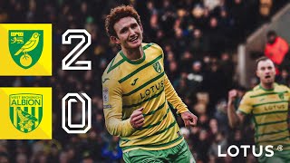 HIGHLIGHTS | Norwich City 2-0 West Bromwich Albion