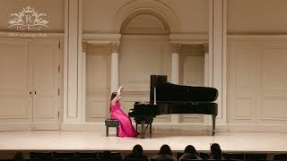 The Royal Gala 2024 official video from Carnegie Hall - Evelyn Tsiantzi Mante performs Rachmaninov