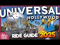 Universal Studios Hollywood Rides 2025 | EVERYTHING You Need to Know