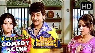 Dr.Rajkumar Comedy and more | Huliya Halina Mevu Kannada Movie | Kannada Comedy Scenes | Jaypradha