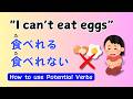 How to Use Japanese Potential Verbs - Avoid Common Mistakes! 食べれる/飲める/来れる/できる #japanesegrammar