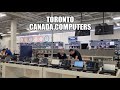 [4k] 🇨🇦 Canada Computers  Electronics North York Ontario Canada