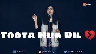 Toota Hua Dil 💔 New Sad 😭 Poetry Whatsapp Status | Female Version | Nidhi Narwal | avish status