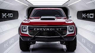 The All new 2025 Chevrolet K-10 4x4 in old body shape must watch this King : It will surprise You