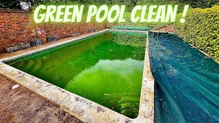 GREEN POOL CLEAN With a review of the Dreame Z1 Pro 😎😎