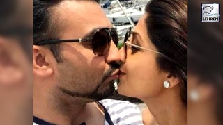 Shilpa Shetty KISSING Hubby Raj Kundra On Valentine's Day | LehrenTV