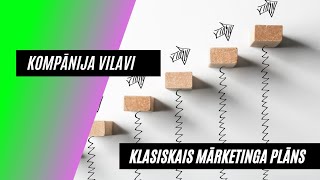 Klasiskais mārketinga plāns kompānijā VILAVI.