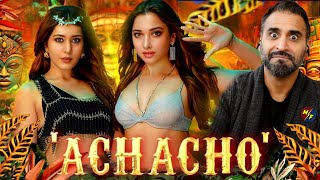 ACHACHO - Promo Song Reaction | Aranmanai 4 | Sundar.C | Tamannaah | Raashii Khanna | Hiphop Tamizha