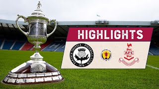 HIGHLIGHTS | Partick Thistle 1-0 Airdrieonians | Scottish Cup 2021-22 Fourth Round