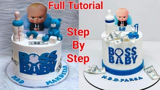 A Unique Boss Baby Birthday Cake | Boss Baby Theme Cake | Boss Baby 1st Birthday Cake