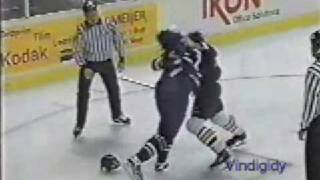 Pearson vs Hnidy IHL 97-98 playoffs