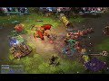 히오스 heroes of the storm 용의 둥지 32분짜리 난타전