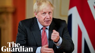 Boris Johnson calls for 'resolve' amid new coronavirus rules