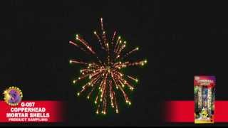 G-057 Copperhead Mortar Shells - Phantom Fireworks