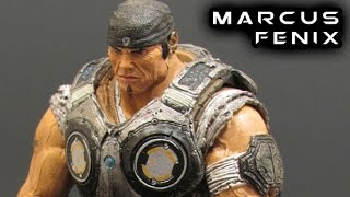 NECA Gears of War 3 MARCUS FENIX Figure Review