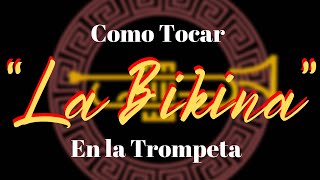 Como tocar “La Bikina” | Mariachi Vargas | Cajón (instrumentál) | en la Trompeta