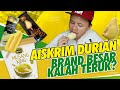 Aiskrim Durian Nestle Musang King VS Walls Durian VS GrandHill Duriao Musang King, Siapa Lagi Power?