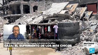 ¿En qué condiciones se encuentran los niños y las niñas en Gaza? • FRANCE 24 Español