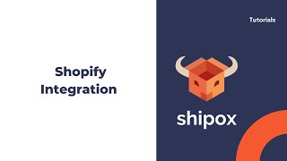#Shipox Shopify Integration | Last Mile Delivery Management Software