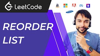 Reorder List (LeetCode 143) | Full Solution with 3 step process and animations