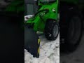 avant snow plow