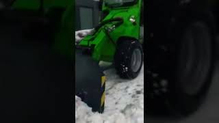 AVANT Snow Plow