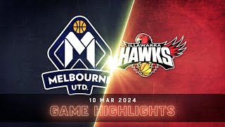 NBL Mini: Illawarra Hawks vs. Melbourne United | Extended Highlights