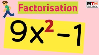 Factorise 9x^2-1 | Factor 9x2-1