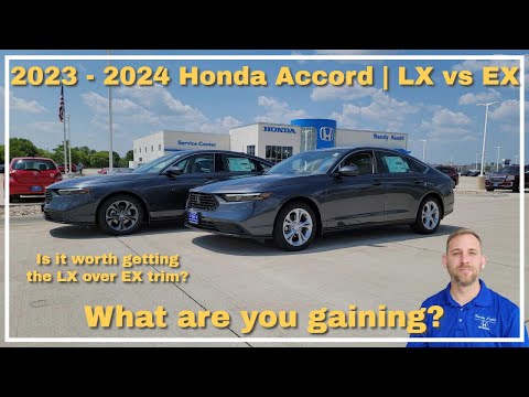 What is the difference between Honda Accord EX and EX-L?