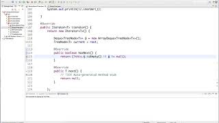 6.6 - Trees & Tree-Based Data Structures - Integrating an Iterator