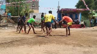 M.P.T maniyampattu Vs Golden eagle pulliyagannu kabaddi match