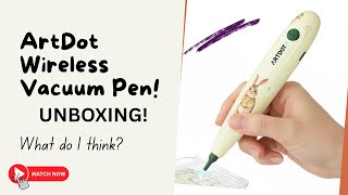 UNBOXING ArtDot Diamond Art Vacuum Pen! My 1st Impression!