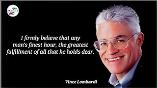 Unlock Your Potential with Inspiring Vince Lombardi Quotes Video