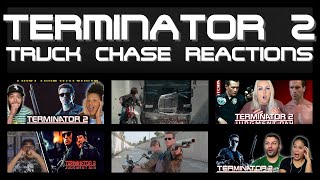 TERMINATOR 2 JUDGEMENT DAY - Truck Chase Reactions