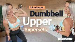 Dumbbell Upper Body - Super Sets