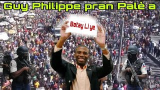 8 janvier Sa Fèk Tonbe Guy Philippe Leve défi a pèp la Dedouble  Ameriken Aprouve G.Filip