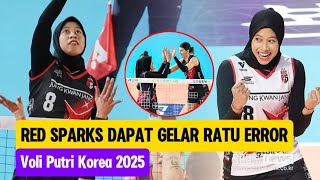 MEGAWATI CS JADI RATU ERROR DI LIGA VOLI KOREA: Data Tidak Bohong, Bomsil Terbanyak