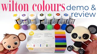 Wilton colour gels | How to colour fondant, buttercream \u0026 much more