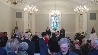 Al Dryden's Memorial service