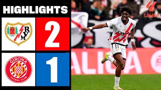 Gol de Randy Nteka | Rayo Vallecano vs Girona 2-1 Resumen | LaLiga 2024/25