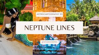 Neptune Lines in Astrocartography: AC, DC, MC & IC Explained