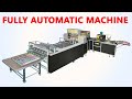 FULLY AUTOMATIC NOTEBOOK MAKING MACHINE | STITCHING + FOLDING +EDGE SQUARING+ CUTTING MACHINE (4IN1)