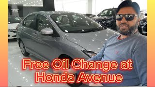 Free Oil Change at Honda Avenue #motupatlu333family