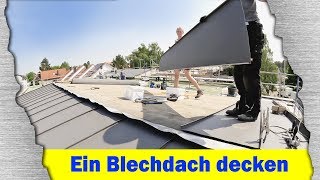 Blechdach decken