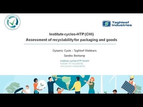 Assessment Of Recyclability For Packaging And Goods - Institute Cyclos ...