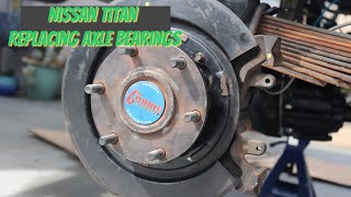 Nissan Titan Rear Axle Bearing & Seal