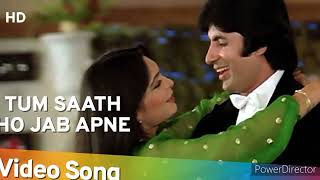 Tum Saath Ho Jab Apne  #karaoke #sad song  #Starmaker song #romantic #Kishore #Amitabh #Hindi