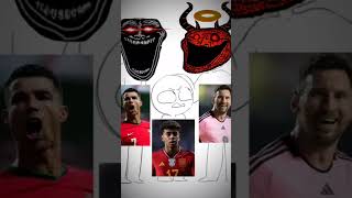 The ultimate  comparison channel! ⚽🔥 Ronaldo vs Messi, Lamal \u0026 more! #shorts #yt #instagram #trend