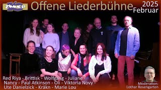 Februar 2025 Offene Liederbühne